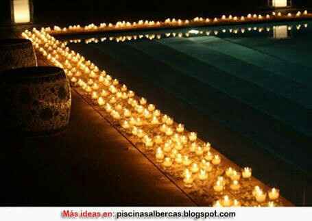Decoracion de piscina en la boda - 21