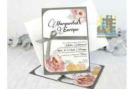 Invitación acuarela 💜 - 3
