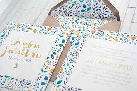 Invitación acuarela 💜 - 5