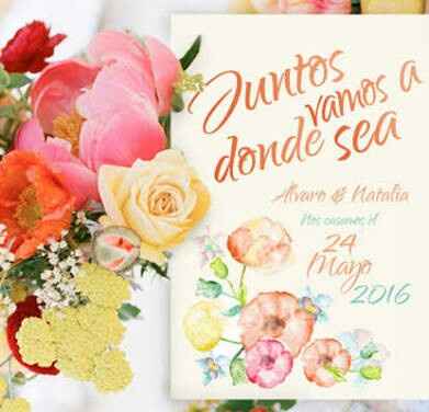 Invitación acuarela 💜 - 8