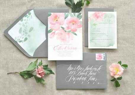 Invitación acuarela 💜 - 13