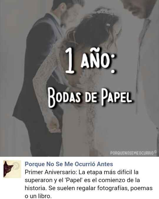 Significado de los aniversarios de bodas💜 - 2