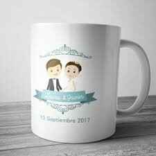 Tazas personalizadas como recuerdo de boda - 3
