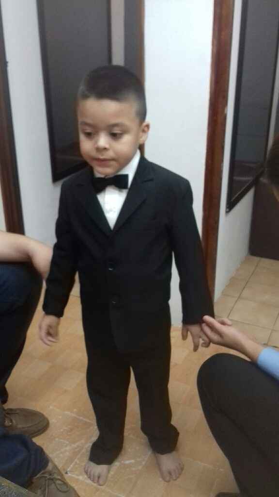  Los niños tambien se emocionan con la boda!🙋👰💙 - 3