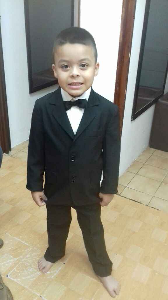  Los niños tambien se emocionan con la boda!🙋👰💙 - 4