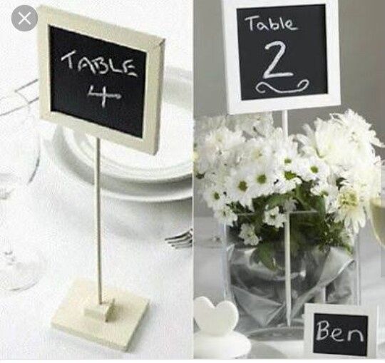 Numeradores de mesa - 4