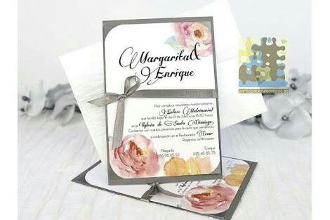 Invitación acuarela 💜 - 3