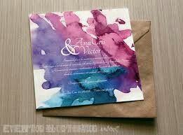 Invitación acuarela 💜 - 9