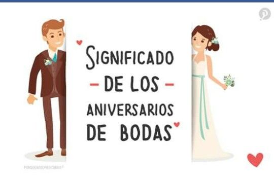 Significado de los aniversarios de bodas💜 - 1