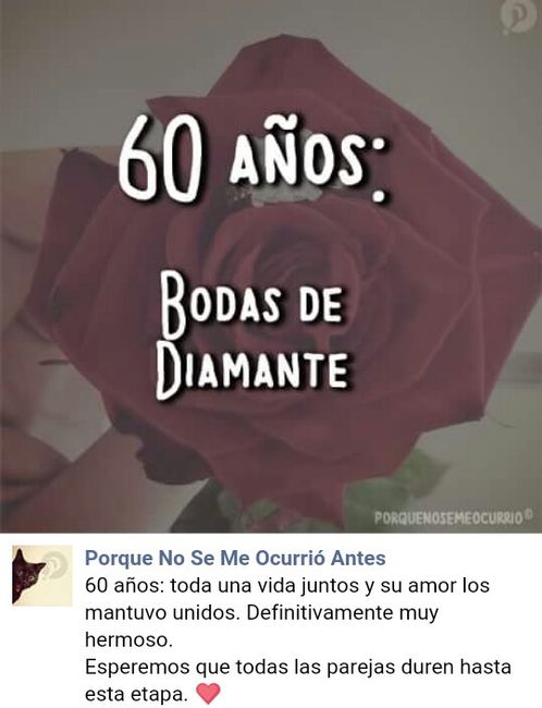 Significado de los aniversarios de bodas💜 - 21