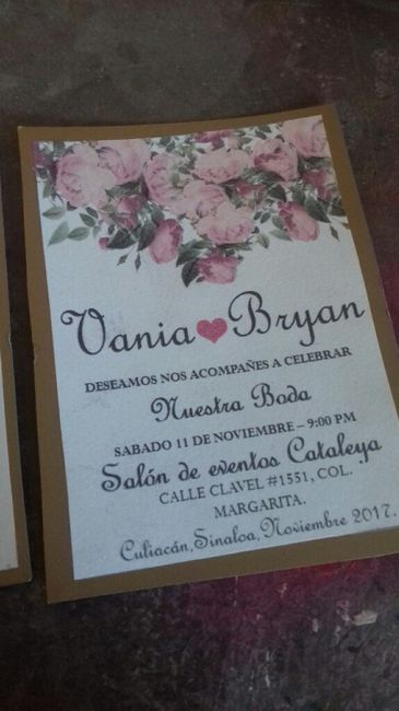 Mis invitaciones, ¡mori en el intento! - 2