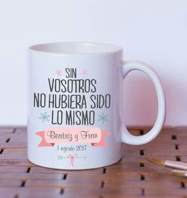 Tazas personalizadas como recuerdo de boda - 12