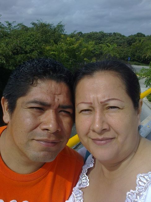 De paseo en Xel Ha , en la Riviera Maya