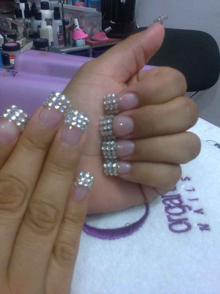 Estas uñas me encantan 