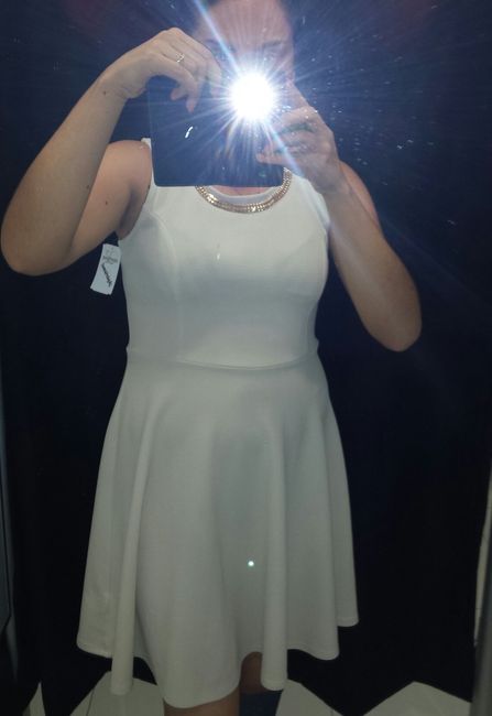 Un pequeño avance...vestido para boda civil - 1