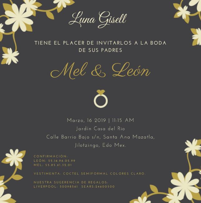 Invitaciones electrónicas - 1