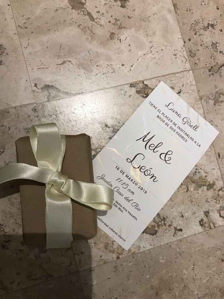 Ya están las invitaciones! Jabones! - 2
