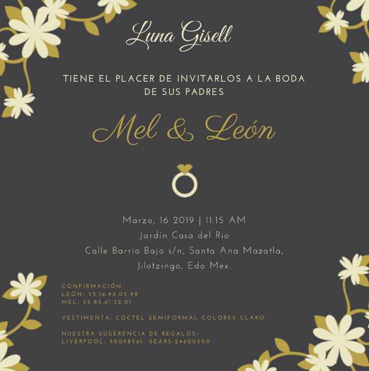 Invitaciones electrónicas - 1