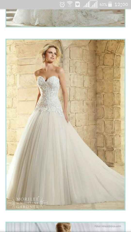 Catalogo de vestidos corte a y trompeta!! - 1