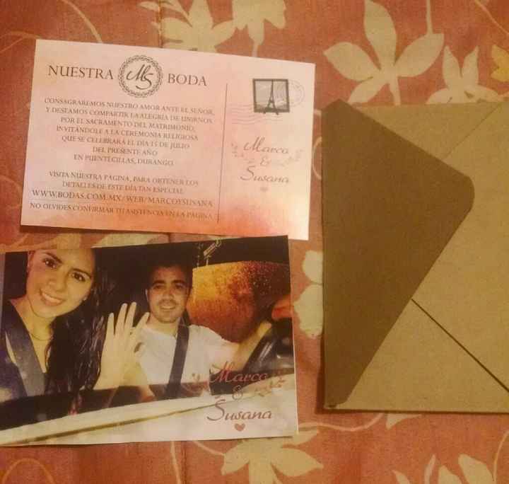 Mis invitación,  avances y ayuda - 2