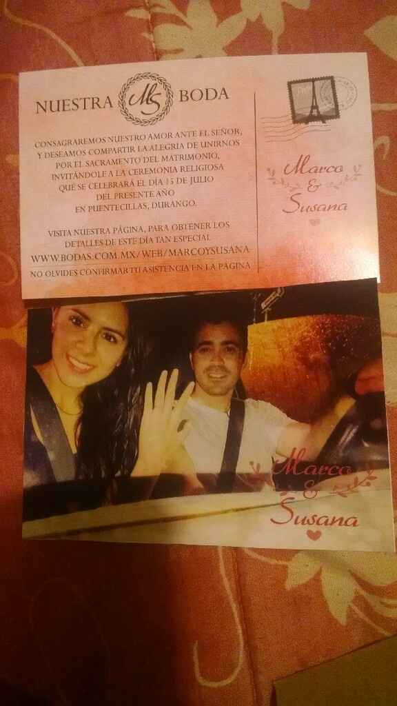 Mis invitación,  avances y ayuda - 3