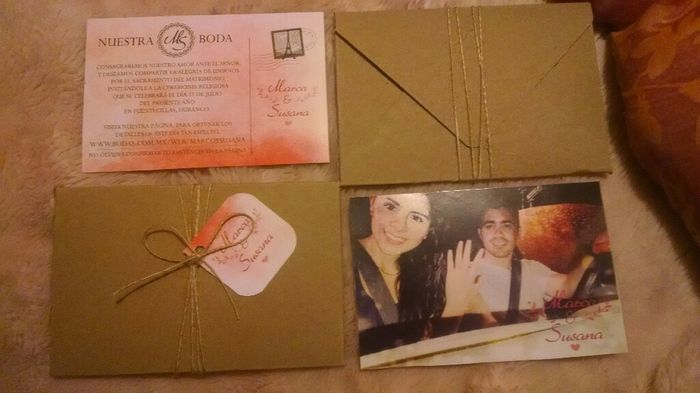 Mis invitación,  avances.  casi listas - 1