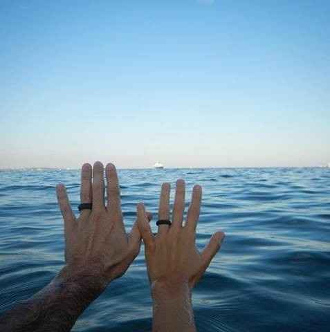 Esta es la foto de mi amigo y tenia esta etiqueta #QALO
