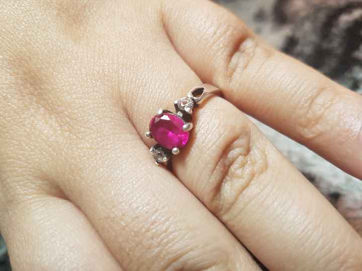 Si hubieras podido elegir el anillo de compromiso.. - 1