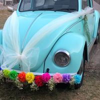 Vocho - carro de novios - 2