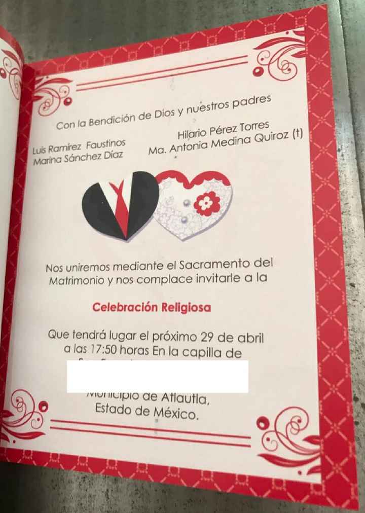 Les enseño mis invitaciones - 4