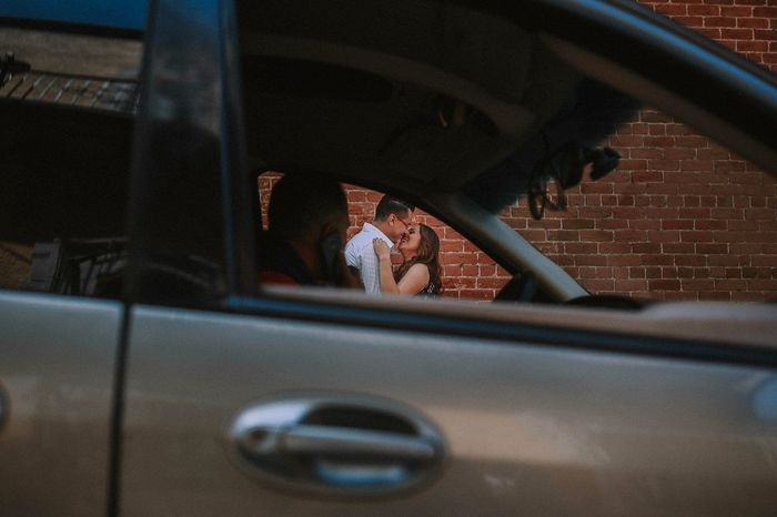 Mientras pasaban los coches