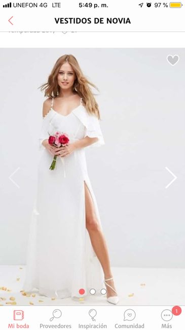 Si tuvieras que tener de menú de boda, lo que menos le gusta a tu pareja... 1