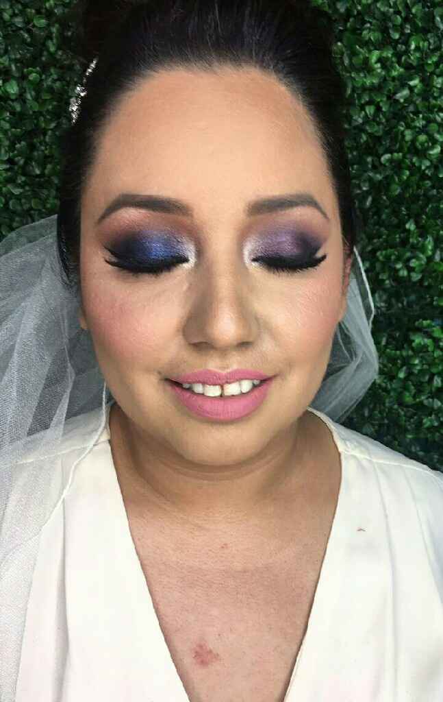  Mi prueba de maquillaje y peinado!! - 2