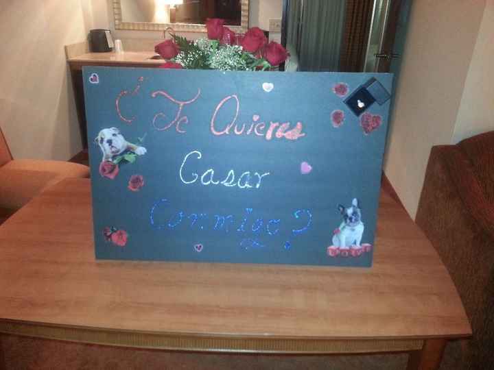 ¿Te quieres casar con migo?