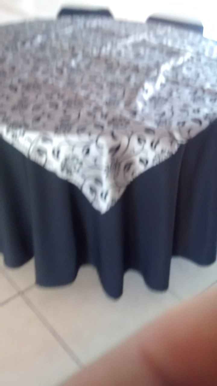 Manteles negros!!!! - 1