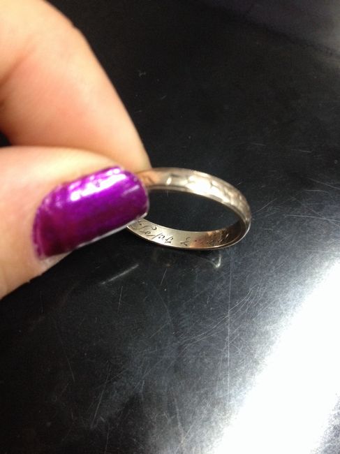 Anillo de bodas de mis papas :d - 2