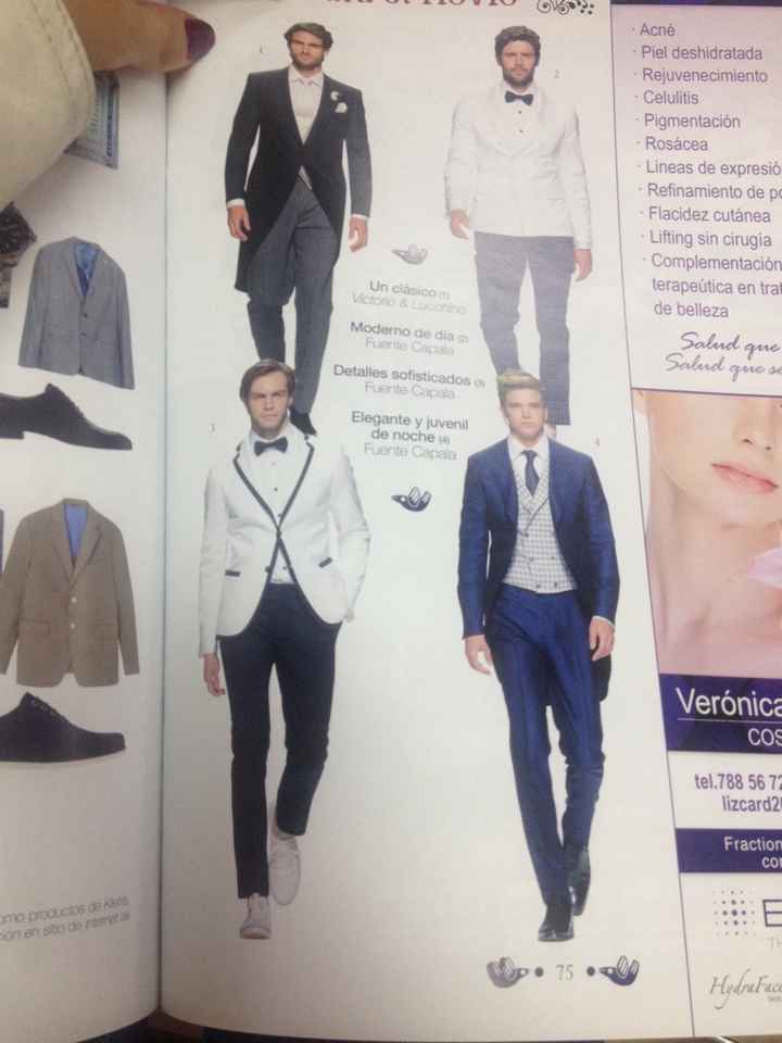 Smoking vs chaqué vs traje clásico - 1