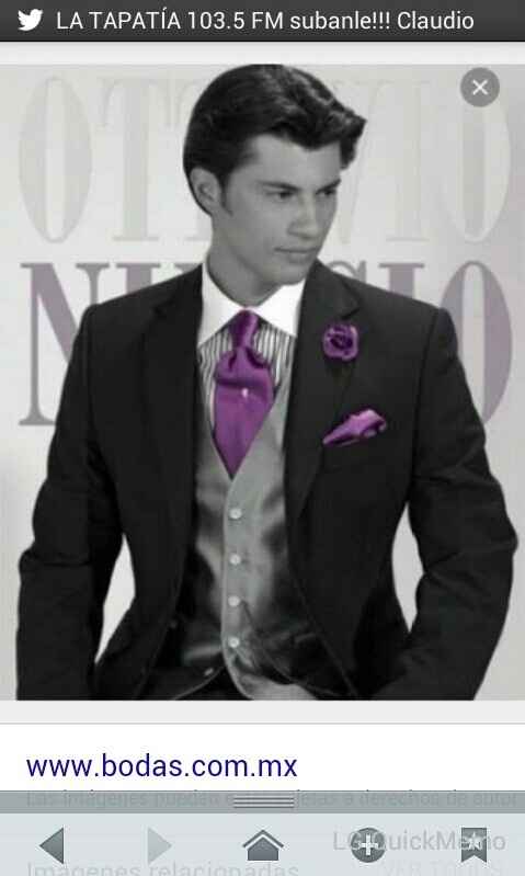 El traje de mi esposo, por cual votan? - 1