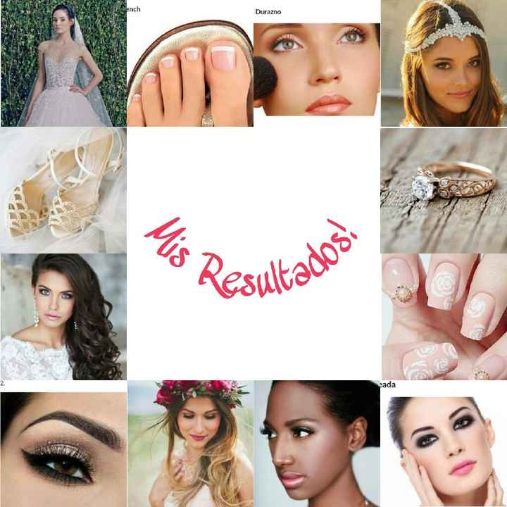 Espejito espejito... sere la novia mas bonita del reino?? mis resultados... - 1