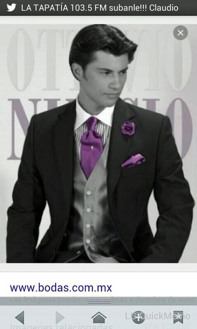 El traje de mi esposo, por cual votan? - 1