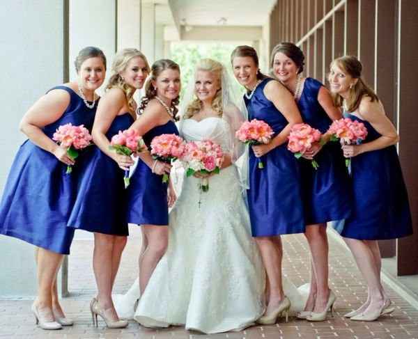 Damas color azul rey - Foro Moda Nupcial - bodas.com.mx