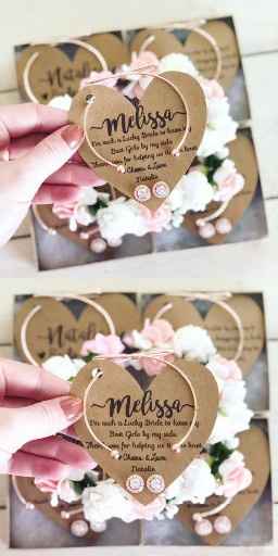 Un detalle de joyería para que tu bride lo utilice en tu boda 