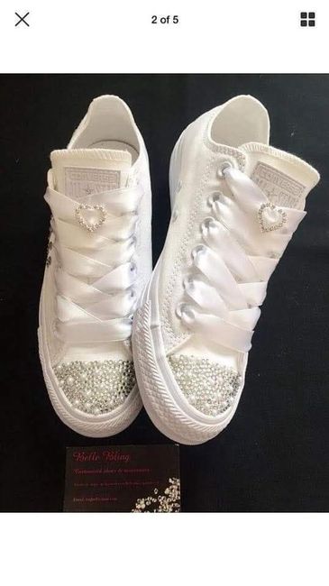 Tenis converse para boda 30
