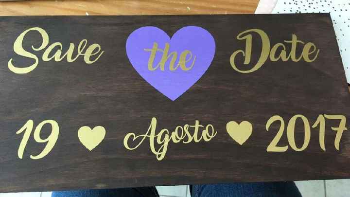 Mi save the date 😍😍 - 1