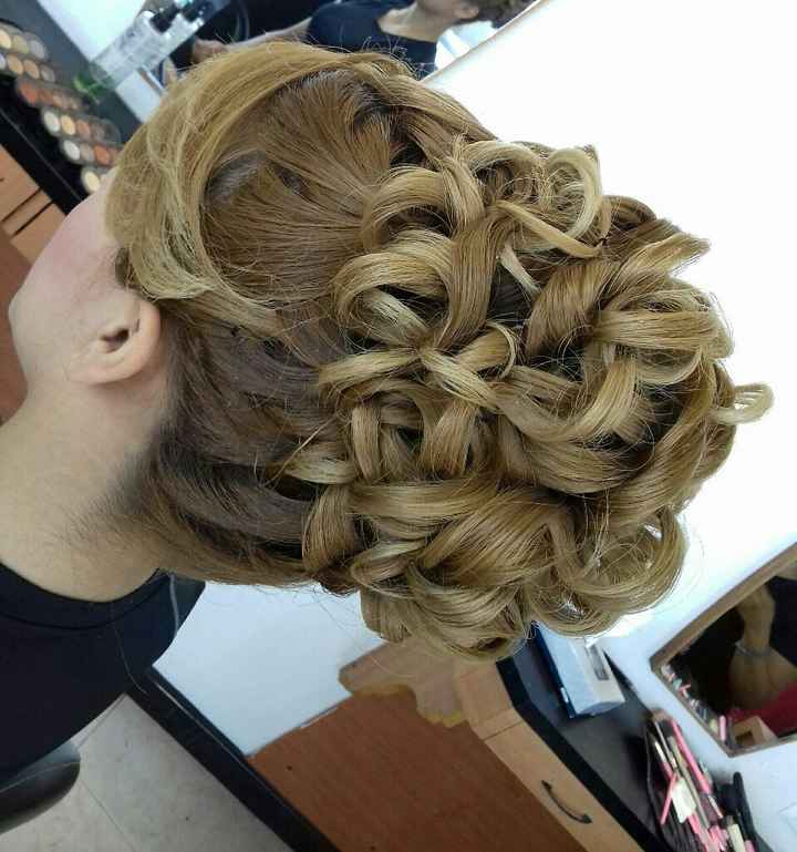 Mi prueba de peinado 👧💅💇 - 1