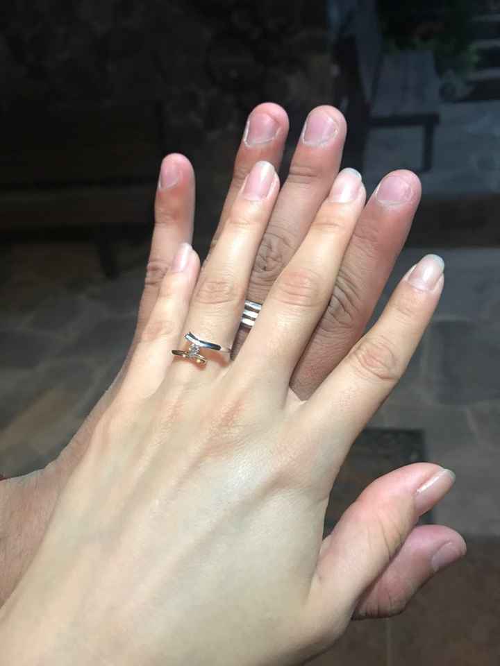 Tu anillo de compromiso se parece a... - 1