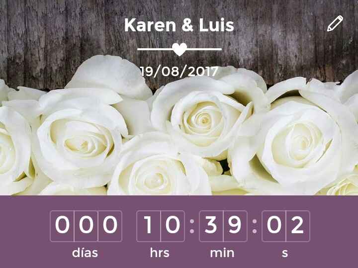 Mañana mi boda 😍 - 1