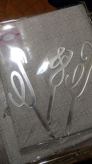¡Cake toppers de letras! ¿te gustan? - 1