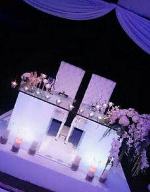 Mesa de novios - 1