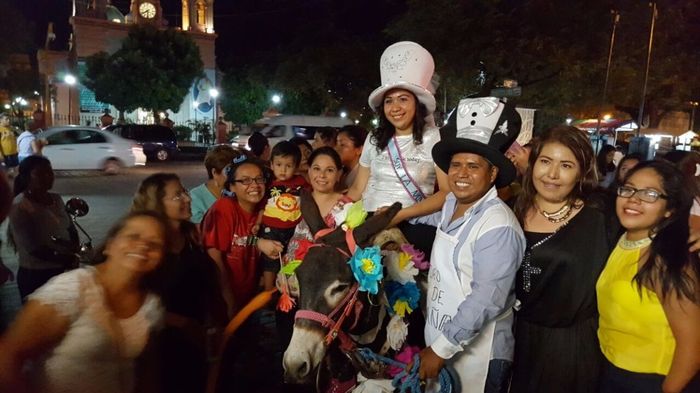 Culminando en el recorrido.